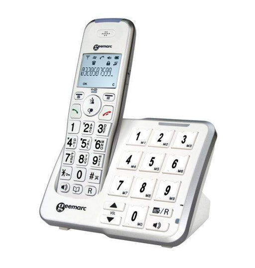 Geemarc AmpliDect 295 Photo Amplified Cordless Telephone with Answering Machine-HearingDirect-brand_Geemarc,type_Amplified Cordless Phones,type_Amplified Phones With Answer Machines,type_Big Button Phones