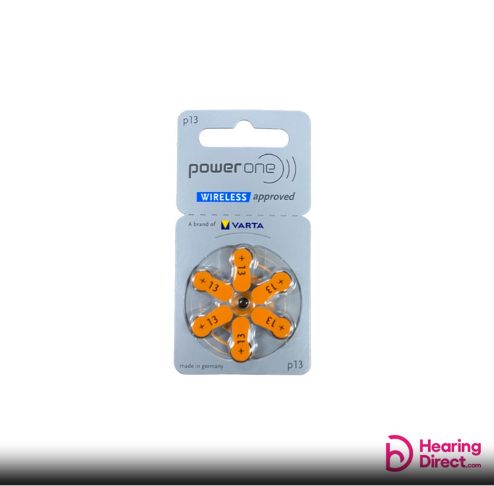 Power One Hearing Aid Batteries Size 13