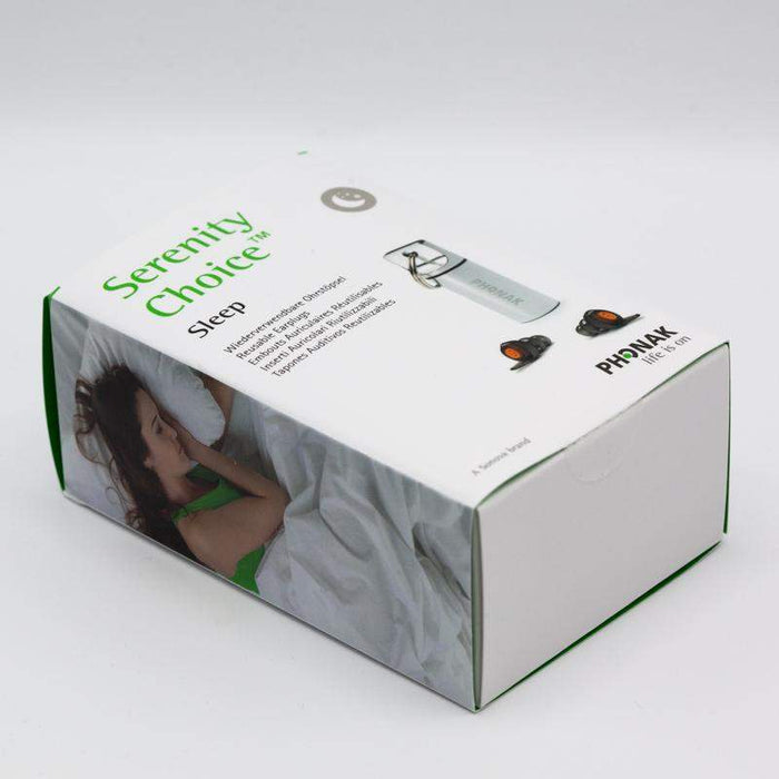 Phonak Serenity Choice reusable ear-plugs: Sleep-HearingDirect-brand_Phonak,type_Ear plugs