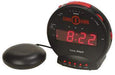 Sonic Bomb SBB500SS Loud Vibrating Alarm Clock with Vibrating Pad-HearingDirect-type_Loud alarm clock,type_Vibrating pad