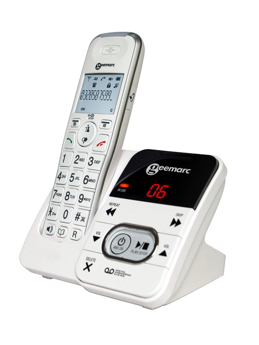 Geemarc AmpliDect 295 Amplified Cordless Telephone with Answering Machine-HearingDirect-brand_Geemarc,type_Amplified Cordless Phones,type_Amplified Phones With Answer Machines,type_Big Button Phones