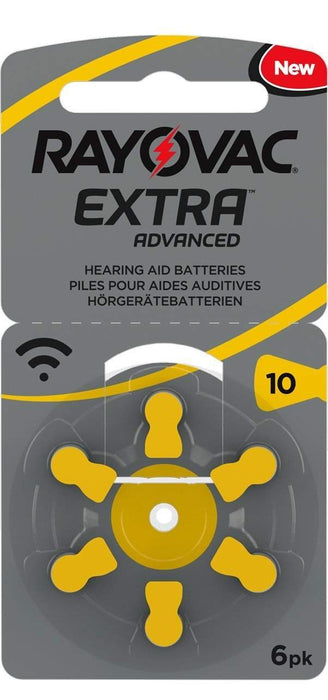 Rayovac Hearing Aid Batteries Size 10-HearingDirect-brand_Rayovac,price_2€ - 2.99€,size_Size 10,type_Pack of 6