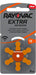 Rayovac Hearing Aid Batteries Size 13-HearingDirect-brand_Rayovac,price_2€ - 2.99€,size_Size 13,type_Pack of 6