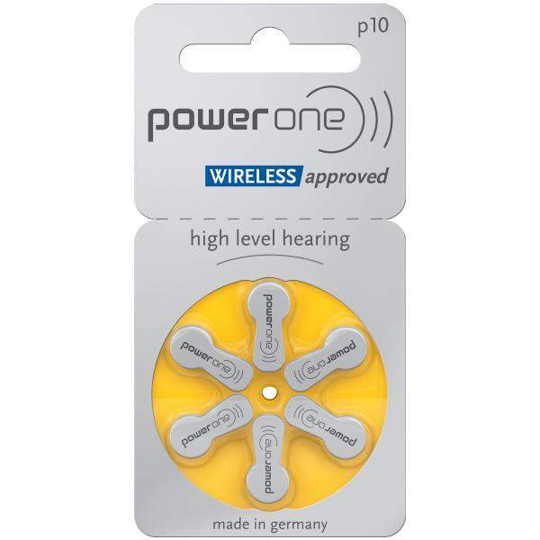 Power One Hearing Aid Batteries Size 10-HearingDirect-brand_Power One,price_2€ - 2.99€,size_Size 10,type_Pack of 6